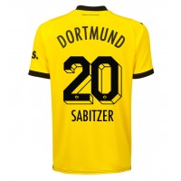 Fotbalové Dres Borussia Dortmund Marcel Sabitzer #20 Domácí 2023-24 Krátký Rukáv